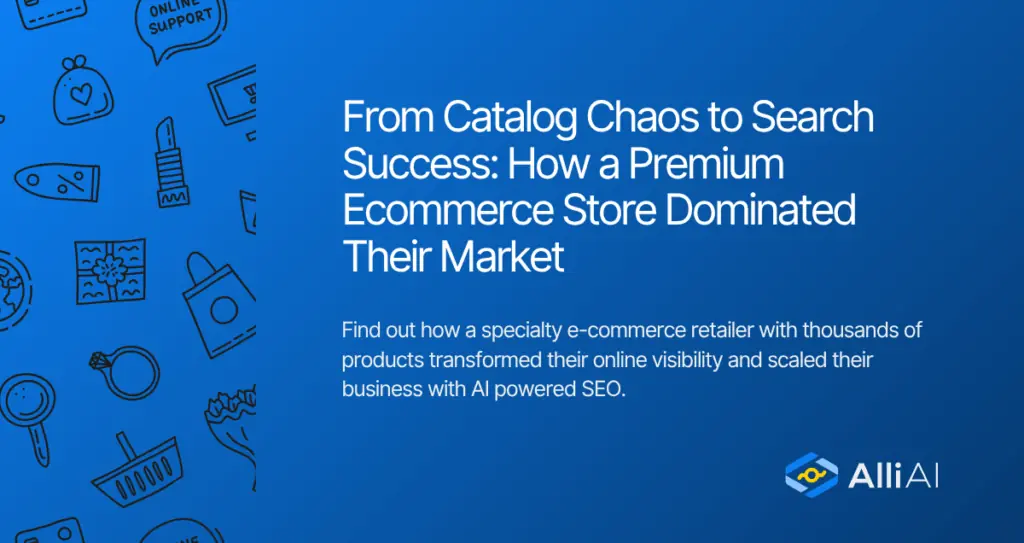 Ecommerce Case Study | Cover Image