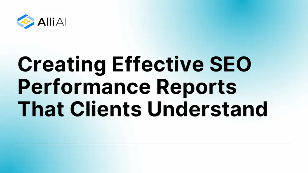 Effective SEO Reports - Cover Image