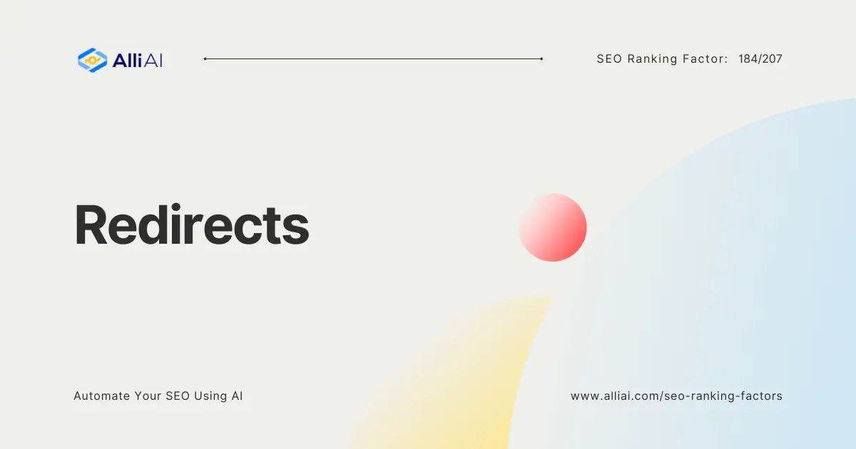 Redirects | Cover Image