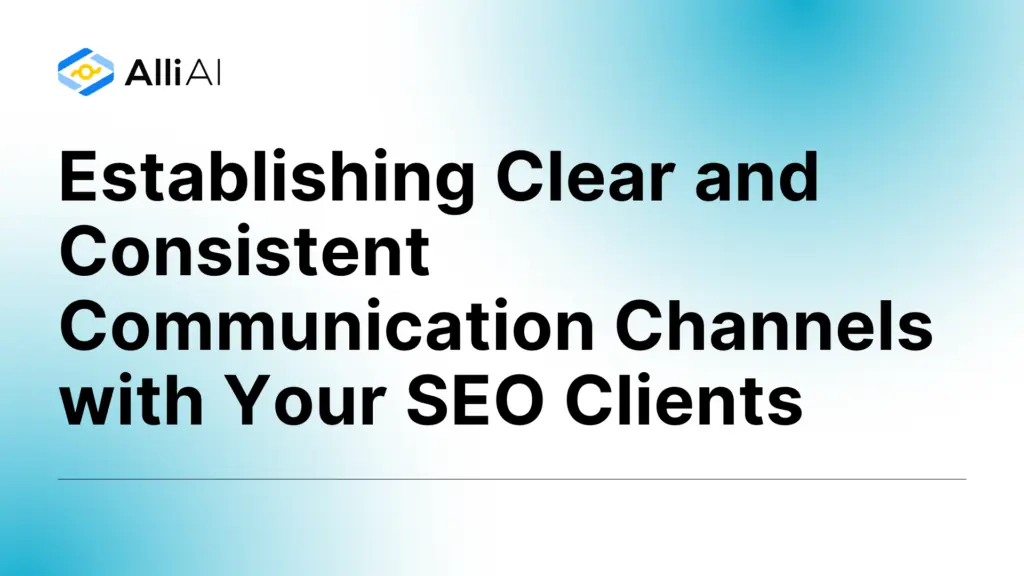 SEO Client Communication